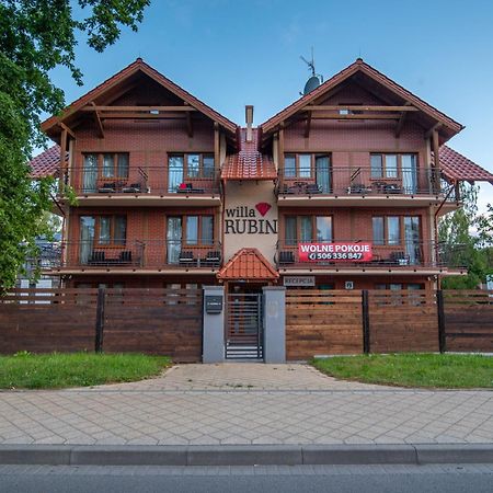 Willa Rubin -Noclegi, Pokoje Krynica Morska, Apartamenty Exterior photo