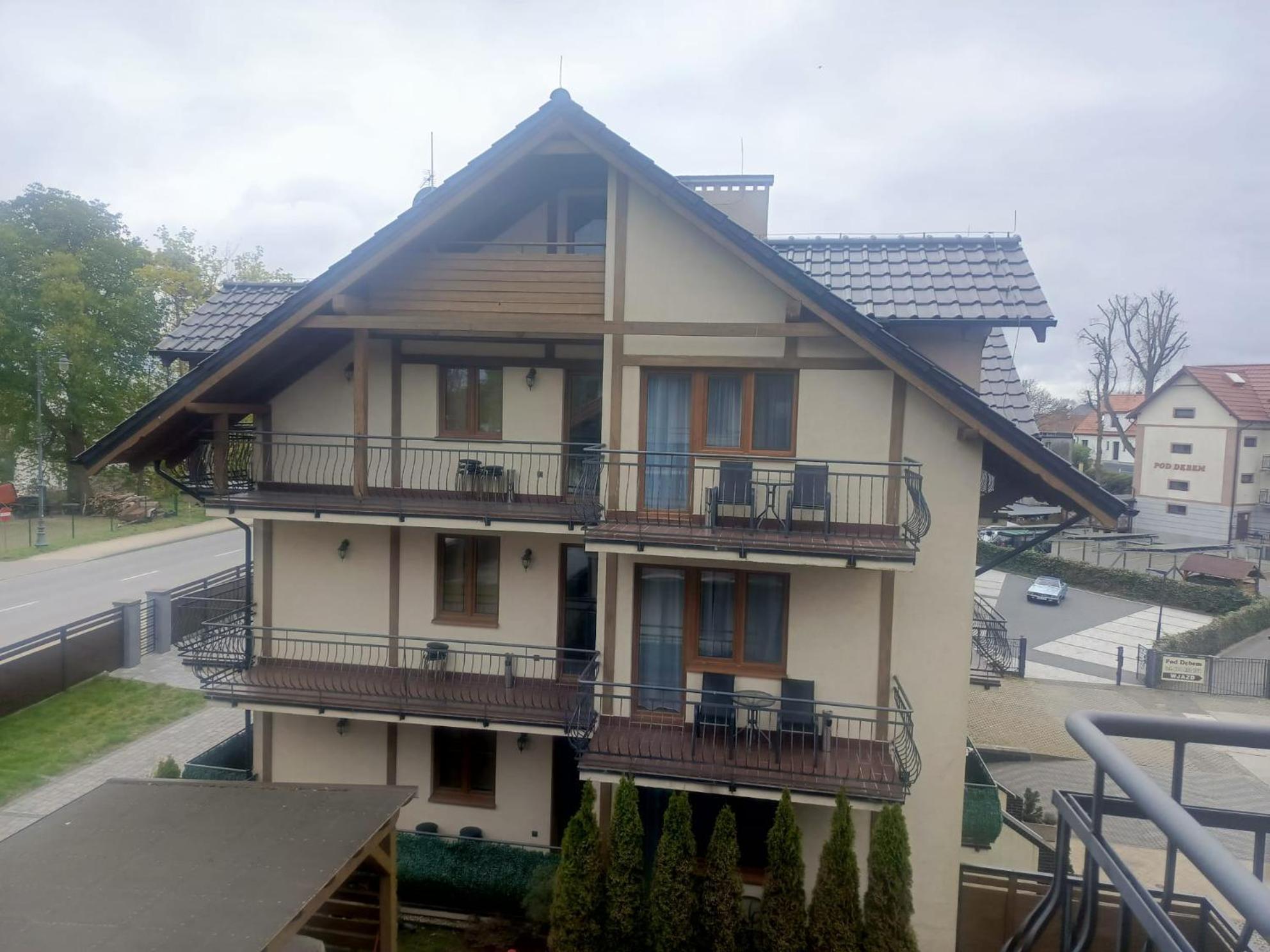 Willa Rubin -Noclegi, Pokoje Krynica Morska, Apartamenty Exterior photo